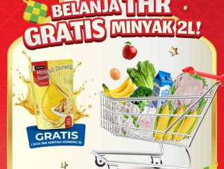 Promo Super Indo BRI Ramadan Belanja THR Gratis Minyak 2L periode 9 – 22 Maret 2026 min belanja Rp. 500.000 menggunakan kartu BRI