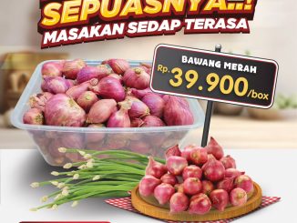 Promo Superindo Ambil & Isi Sepuasnya Bawang Merah Rp. 39.900 periode 16 – 19 April 2026 isi bawang merah sepenuh box