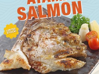 Promo Sushi Go Atama Salmon mulai Rp. 15.000 menu Shioyaki dan Teriyaki hemat