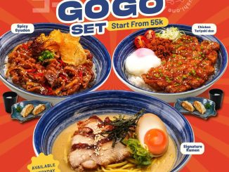 Promo Sushi Go! Go Go Set Menu mulai Rp. 55.000 paket lengkap
