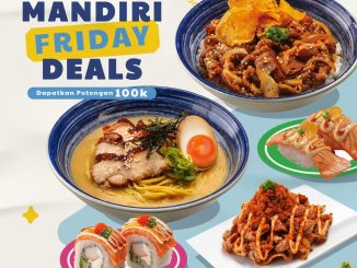 Promo Sushi Go Mandiri Friday Deals Diskon Rp. 100.000