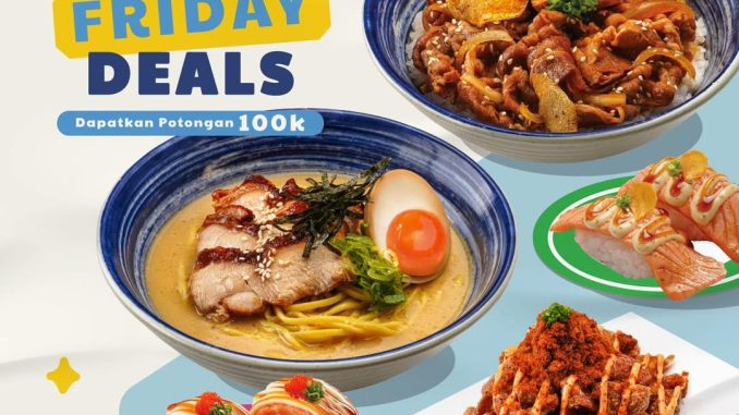 Promo Sushi Go Mandiri Friday Deals Diskon Rp. 100.000