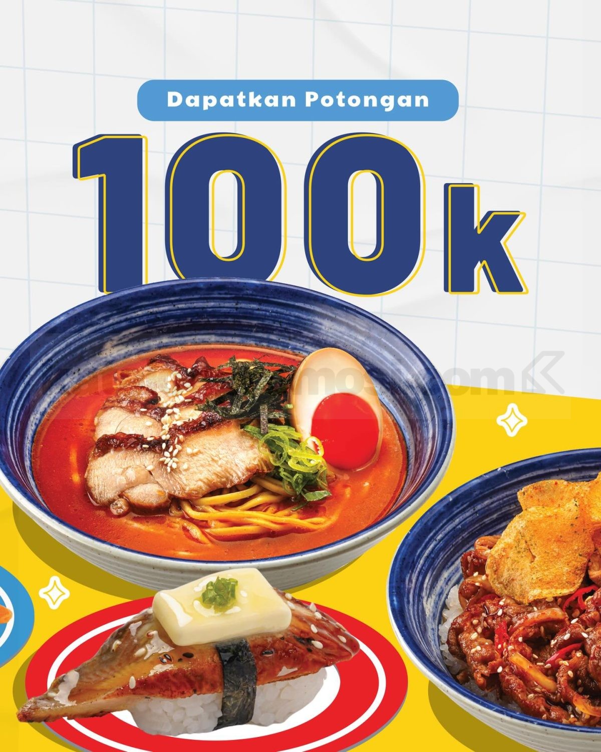 Promo Sushi Go! Mandiri Friday Deals Diskon Rp. 100.000 Promo Sushi Go! Mandiri Friday Deals Diskon Rp. 100.000 2