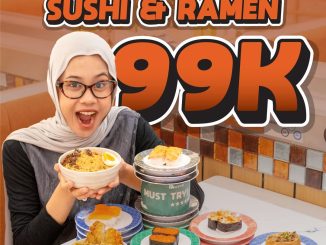 Promo Sushikun All You Can Eat Sushi & Ramen Rp. 99.000 makan sepuasnya 90 menit