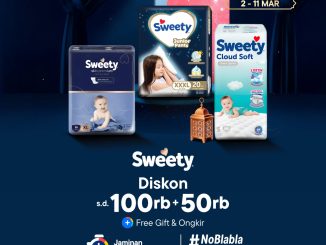 Promo Sweety Popok Bayi Diskon hingga Rp. 100.000 di Blibli