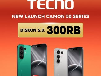 Promo TECNO CAMON 50 Series diskon hingga Rp. 300.000 di Shopee Mall, performa bertenaga dan desain kece