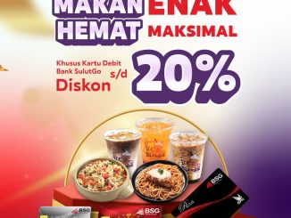 Promo The Coffee Bean & Tea Leaf diskon hingga 20% dengan kartu debit Bank SulutGo