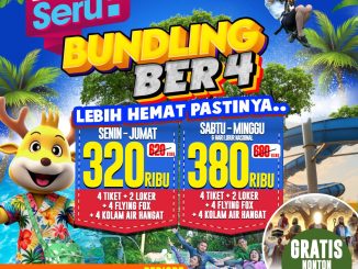 Promo The Jungle Bundling Ber4 mulai Rp. 320.000 paket hemat 4 orang dengan fasilitas lengkap