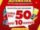 Promo Timezone MATEMATIKA 10 Games Rp. 50.000 untuk pelajar dan mahasiswa di seluruh outlet Caption: