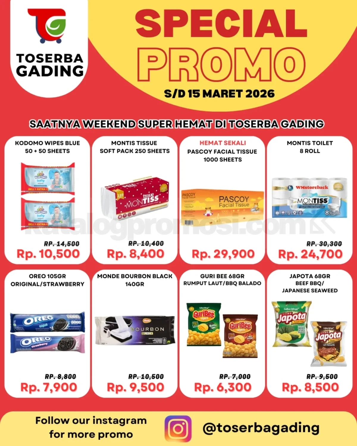 Promo Toserba Gading Weekend Hemat periode 13-15 Maret 2026 Promo Toserba Gading Weekend Hemat periode 13-15 Maret 2026 3