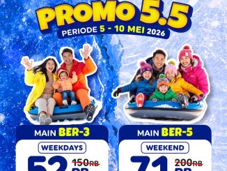Promo Trans Snow World Bekasi 5.5 tiket mulai Rp. 52.000 untuk main salju bersama keluarga