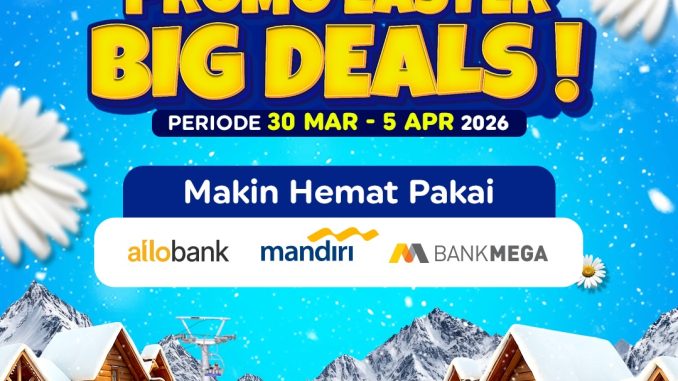 Promo Trans Snow World Bekasi Easter Big Deals diskon hingga 15% pembayaran bank