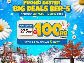 Promo Trans Snow World Makassar Easter Big Deals Rp. 100.000 tiket salju hemat