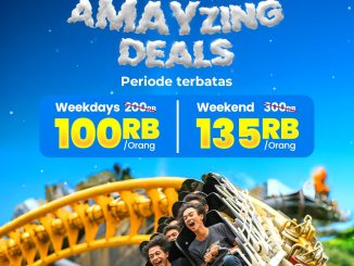Promo Trans Studio Bandung Amazing Deals mulai Rp. 100.000 tiket weekday dan weekend periode Mei 2026