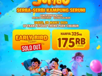 Promo Trans Studio Cibubur Kampung Seruni Tiket Rp.175.000 event Serba-Serbi Kampung Seruni 28 Maret 2026