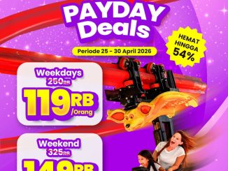 Promo Trans Studio Cibubur Payday Deals Diskon hingga 54% tiket weekday dan weekend