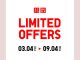 Promo UNIQLO Weekly Limited Offers 03-09 April 2026