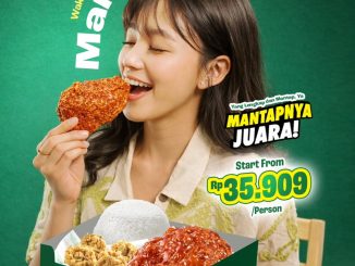 Promo Wingstop Paket Mantapnya Juara mulai Rp. 35.909 paket ayam lengkap