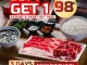Promo Yakiniku Like HUT Bank Jakarta Buy 1 Get 1 Karubi Skirt Set lengkap