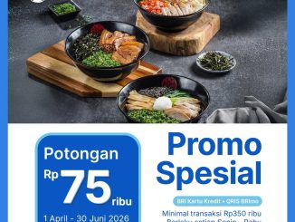 Promo Yamatoten Abura Soba potongan Rp75.000 dengan QRIS BRImo & Kartu Kredit BRI