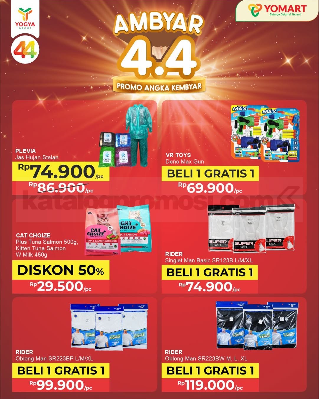 Promo Yomart Ambyar 4.4 Beli 1 Gratis 1 Promo Yomart Ambyar 4.4 Beli 1 Gratis 1 7