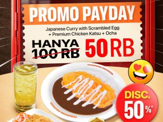 Promo Yoshinoya Spesial Payday diskon 50% paket Japanese Curry & Chicken Katsu