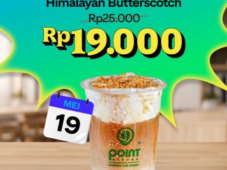 Promo Point Coffee Himalayan Butterscotch Cuma Rp. 19.000 bayar GoPay QRIS