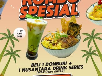 Promo Sushikun April Combo donburi dan minuman Rp. 49.999 di Jabar dan Jakarta