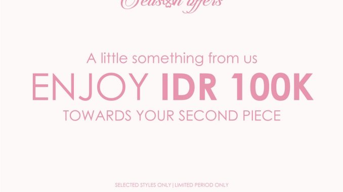 Promo Everbest diskon Rp. 100.000 item kedua selected styles di store
