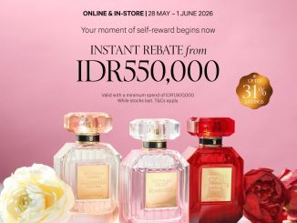 Promo Victoria’s Secret Instant Rebate Rp. 550.000 dengan minimal belanja Rp. 1.800.000