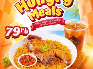 Promo Emados Hungry Meals Mulai Rp. 79.000 dengan ayam panggang nasi Arab sambal dan minuman