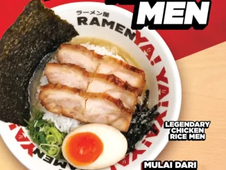 Promo Ramen Ya NEW Rice Men mulai Rp. 33 ribu menu ramen dengan nasi hangat