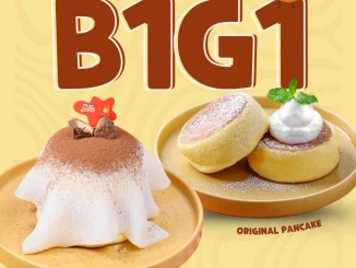 Promo Pan&Co Buy 1 Get 1 Pancake Gratis periode 27 Mei 2026 sampai 29 Mei 2026