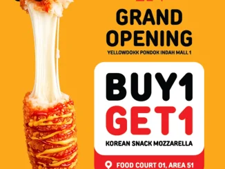 Promo Yellowdokk Grand Opening Beli 1 Gratis 1 Korean Snack Mozzarella PIM 1