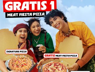 Promo Pizza Hut Delivery Buy 1 Get 1 Signature Pizza gratis Meat Fiesta