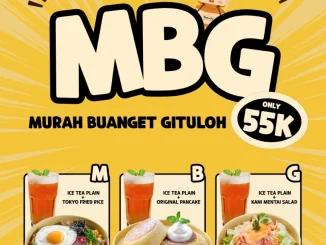 Promo Pan & Co Paket Murah Buanget mulai Rp. 55.000 bundling lunch dengan ice tea