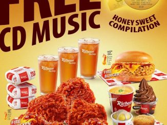Promo Richeese Factory Free CD Music minimal belanja Rp. 160.000