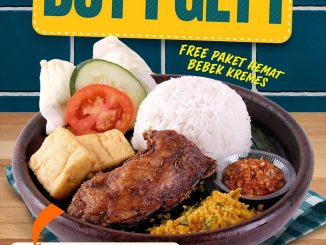 Promo Bebek Semangat Happy Hour Beli 1 Gratis 1 Paket Hemat Bebek Kremes