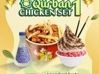 Promo Fritto Chicken Qurban Chicken Set mulai Rp. 42.000 dengan Ayam Bacok dan Fritto Bing