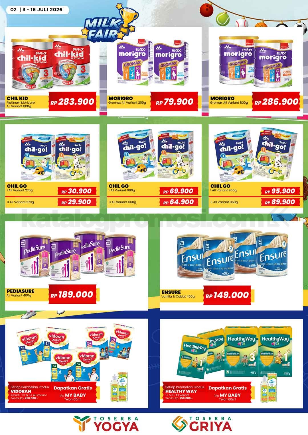 Katalog Promo Toserba Yogya Promo SERBA HEMAT 03-16 Juli 2026