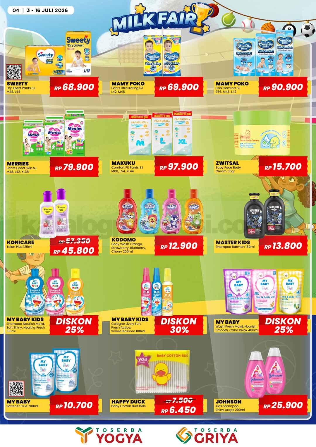 Katalog Promo Toserba Yogya Promo SERBA HEMAT 03-16 Juli 2026