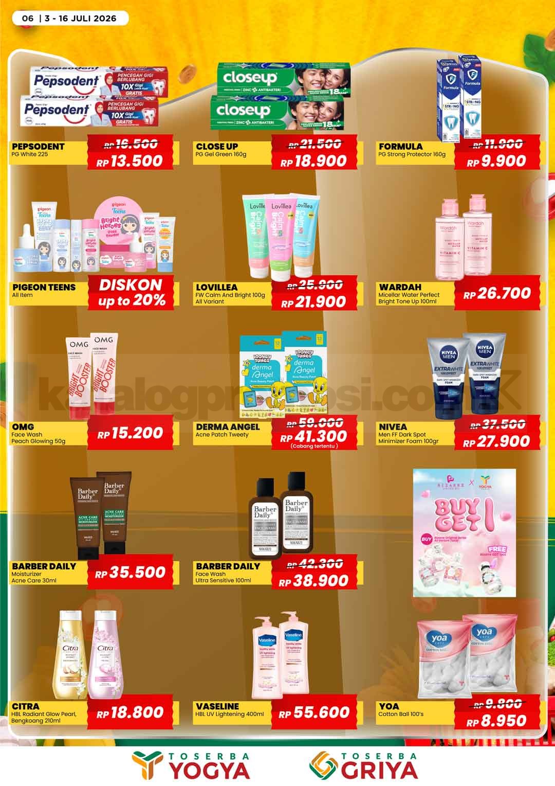 Katalog Promo Toserba Yogya Promo SERBA HEMAT 03-16 Juli 2026