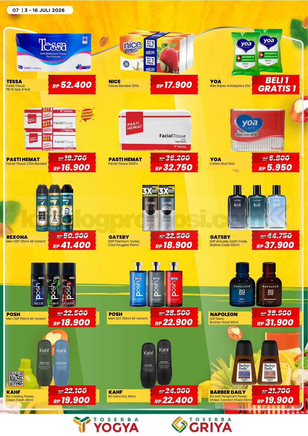 Katalog Promo Toserba Yogya Promo SERBA HEMAT 03-16 Juli 2026