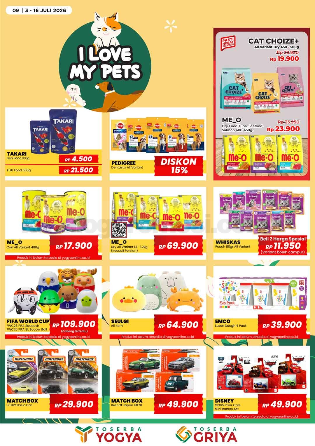 Katalog Promo Toserba Yogya Promo SERBA HEMAT 03-16 Juli 2026