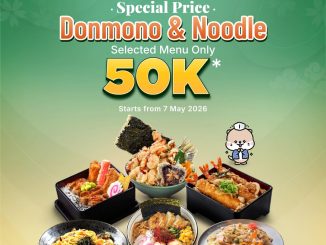 Promo Sushi Tei Donmono dan Noodle Rp. 50.000 di Lippo Plaza Medan