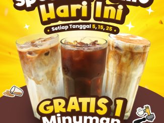 Promo Warunk Upnormal Gratis 1 Minuman Min Rp. 70.000 tanggal 5 15 25 Mei 2026