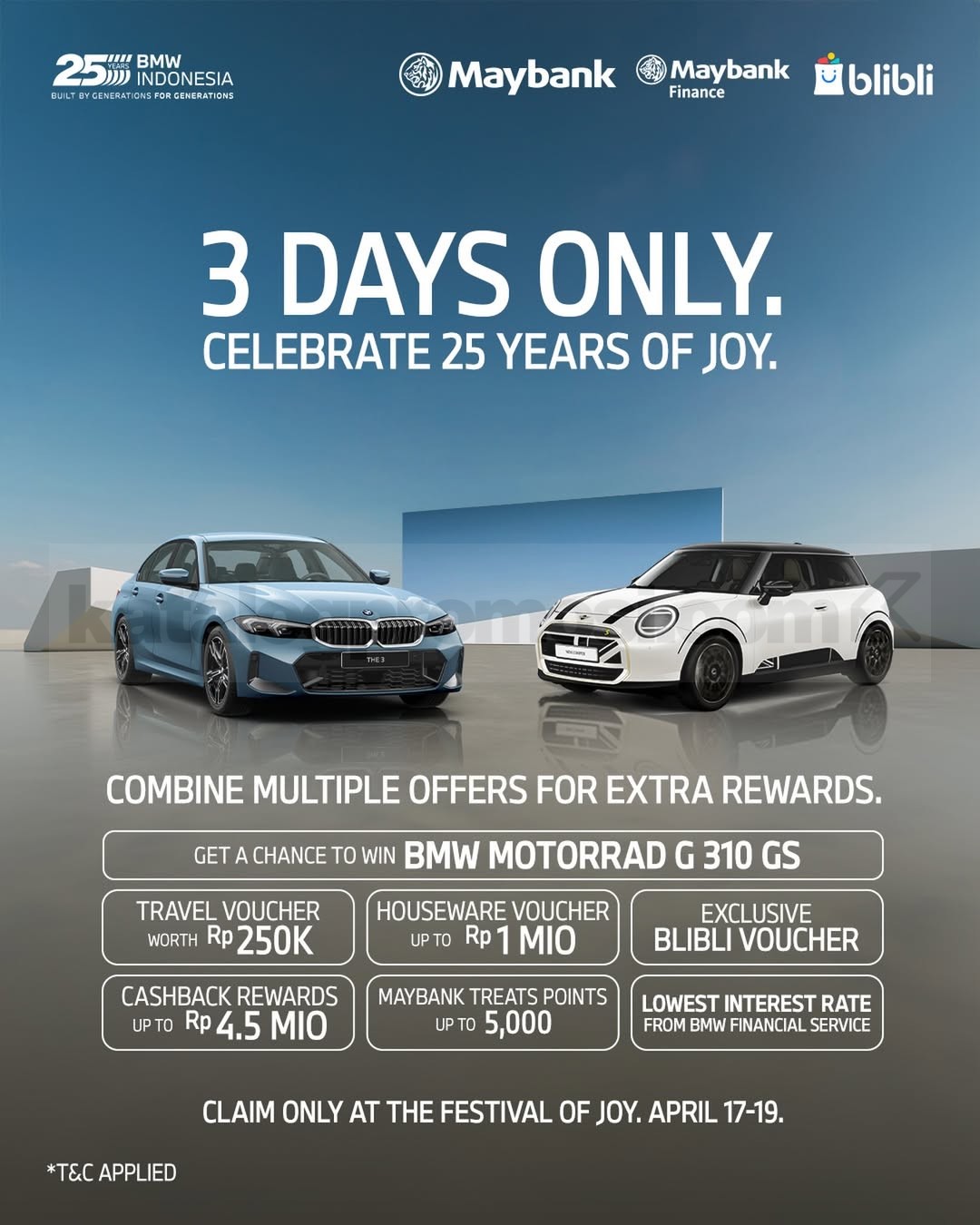 BMW Festival of Joy di JIExpo Kemayoran BMW Festival of Joy di JIExpo Kemayoran dengan berbagai penawaran dan aktivitas otomotif