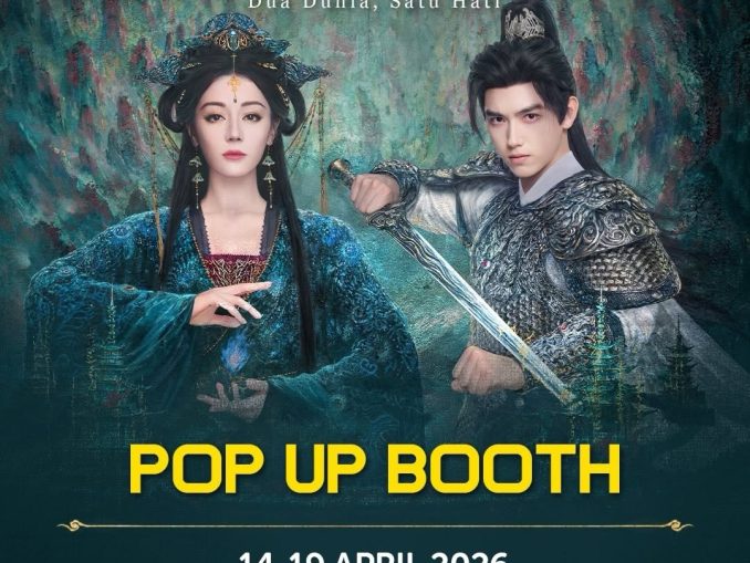 Love Beyond The Grave Pop Up Booth di Kota Kasablanka periode 14 sampai 19 April 2026 aktivitas VIP WeTV spinwheel lucky draw giveaway