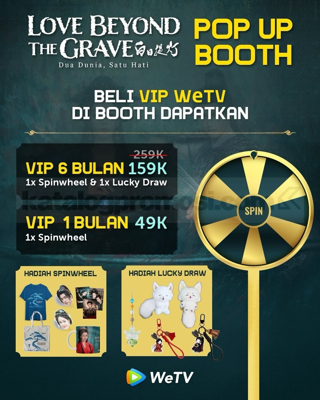 Love Beyond The Grave Pop Up Booth di Kota Kasablanka Love Beyond The Grave Pop Up Booth di Kota Kasablanka 2