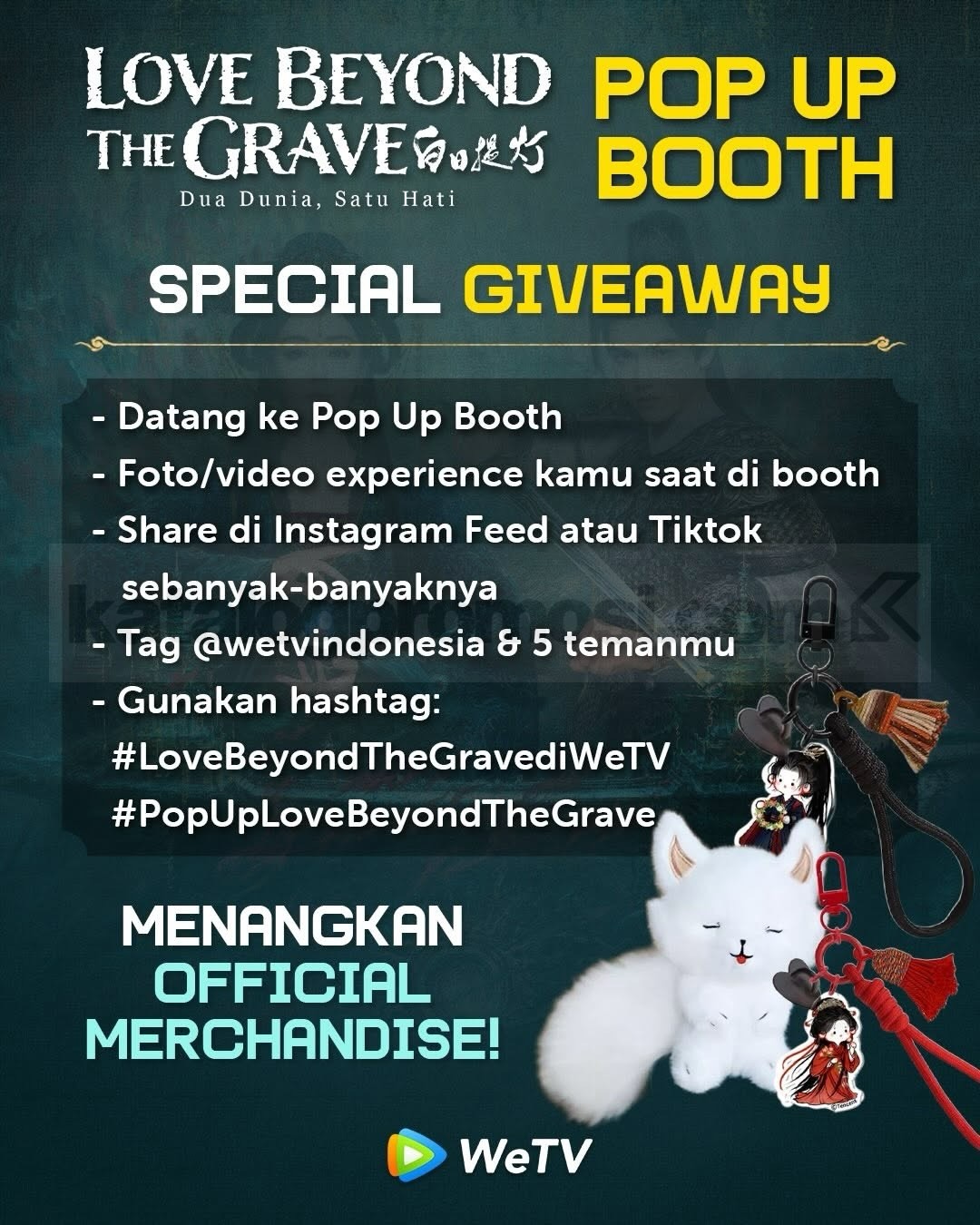 Love Beyond The Grave Pop Up Booth di Kota Kasablanka Love Beyond The Grave Pop Up Booth di Kota Kasablanka 3